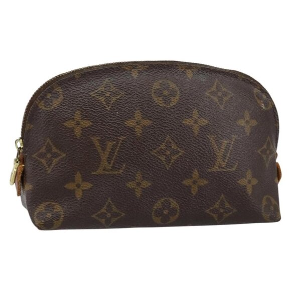 Louis Vuitton Handbags - LOUIS VUITTON Monogram Pochette Cosmetic PM Cosmetic Pouch M47515 LV Auth 148054